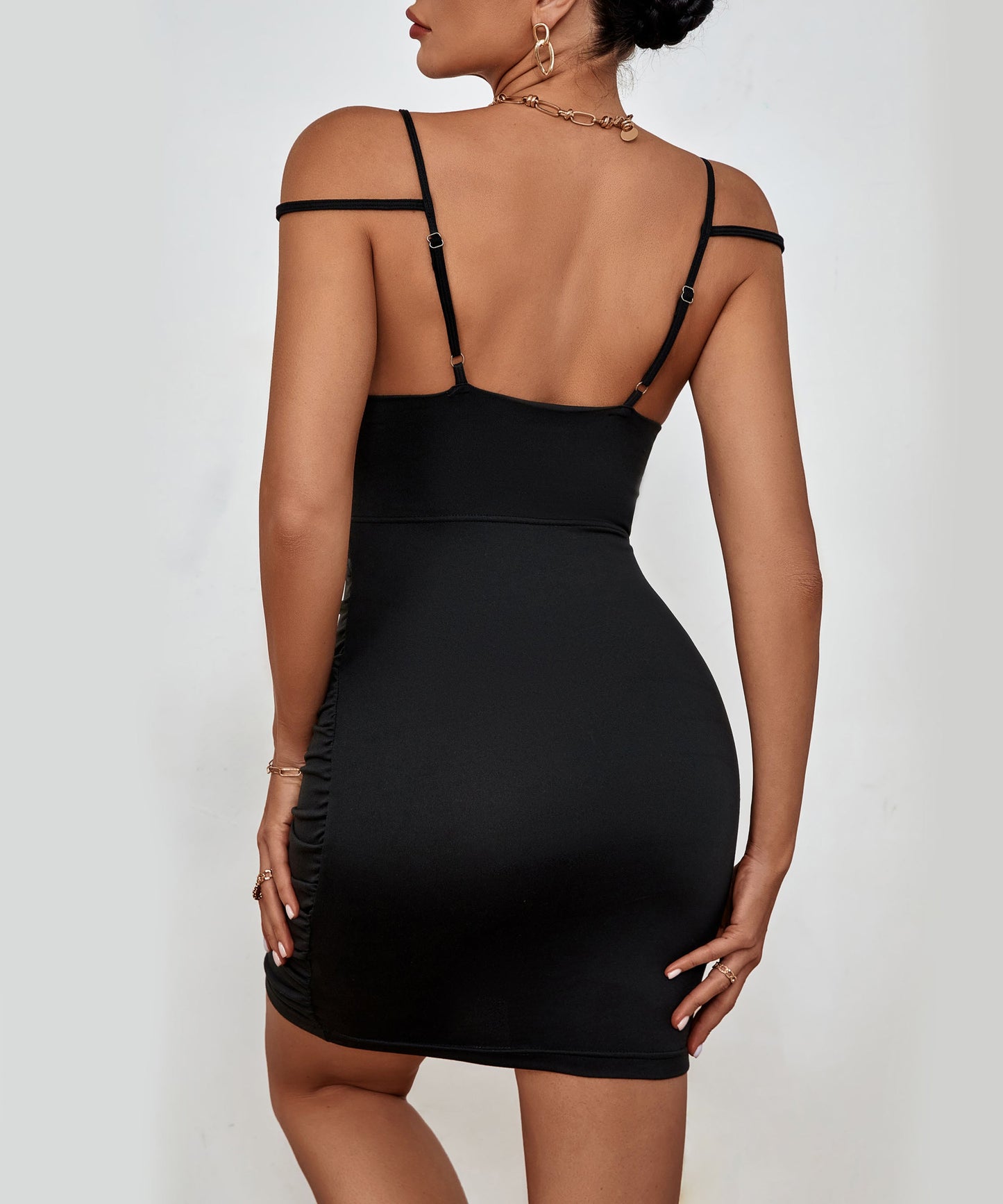 BRYLEIGH PARTY DRESS - BLACK