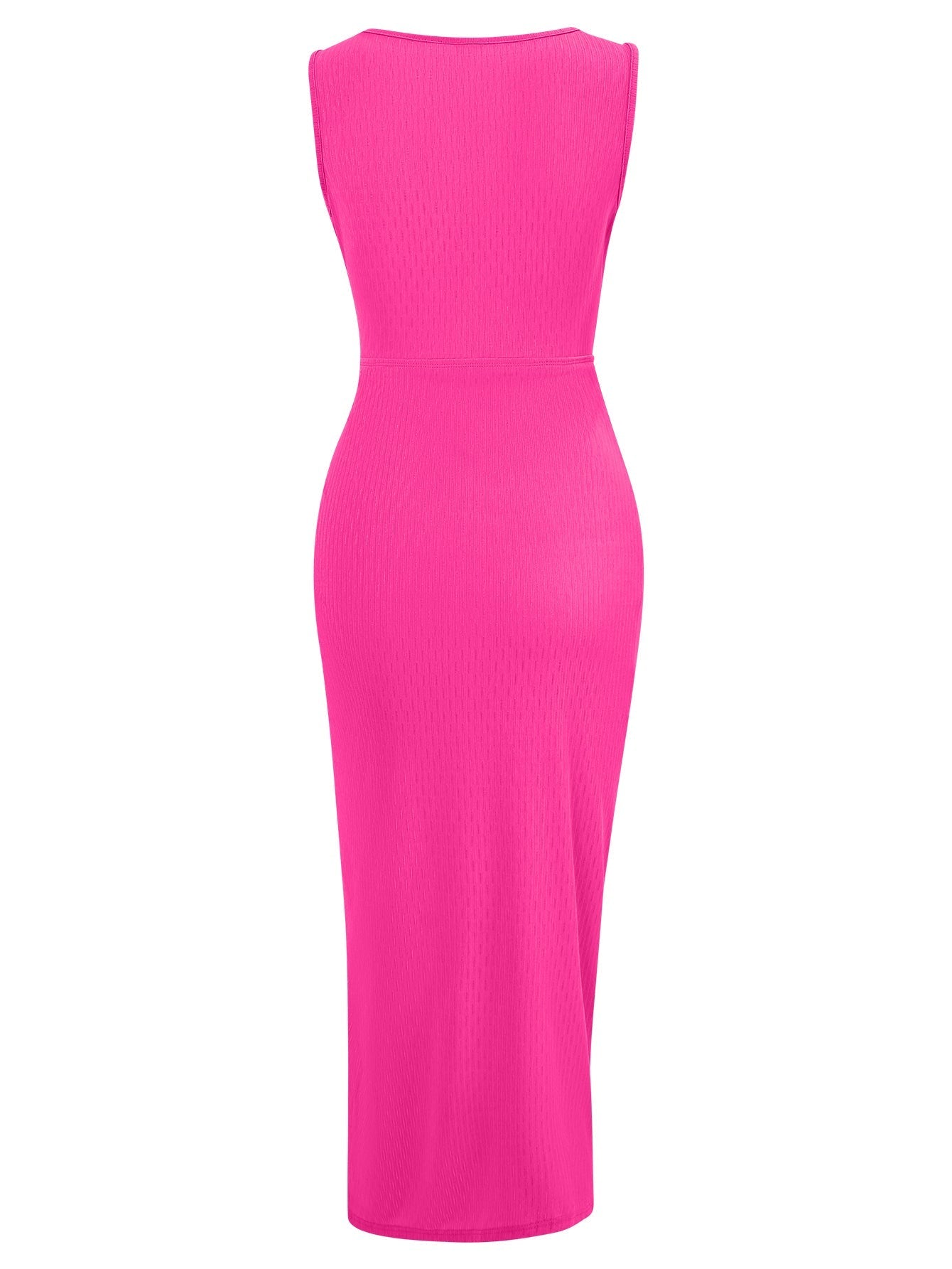 Timeless Beauty Cutout Midi Dress - Pink